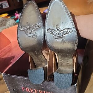 Freebird Women's Brown Heeled Boots